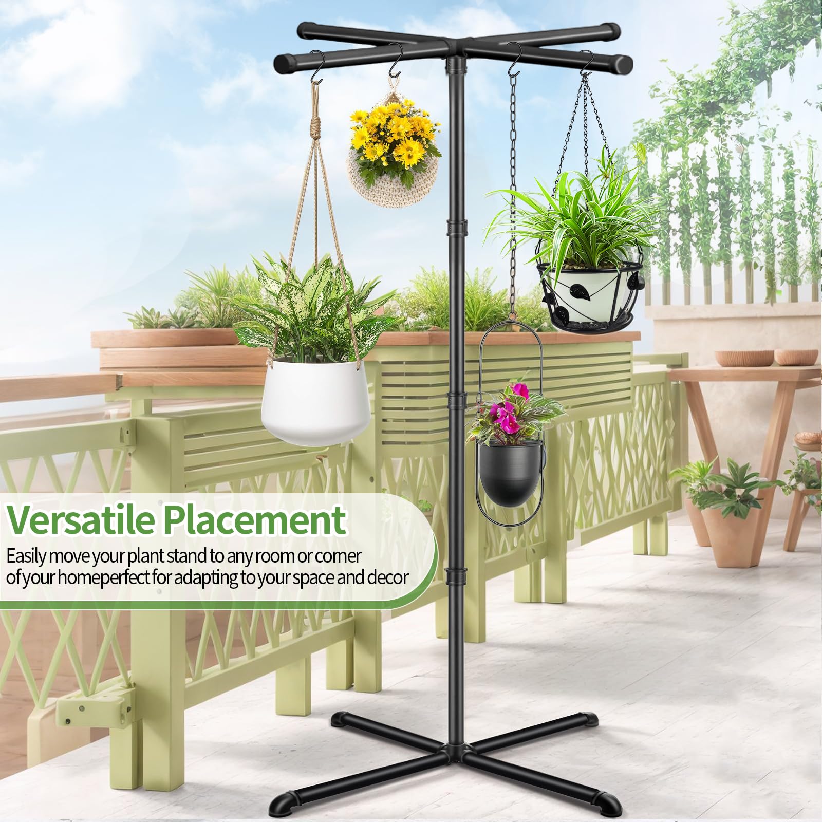 OugeWood next to chair showing 59 inch height and scale benefit