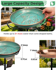 OUISJYER removable bowl lifted for easy cleaning and refill