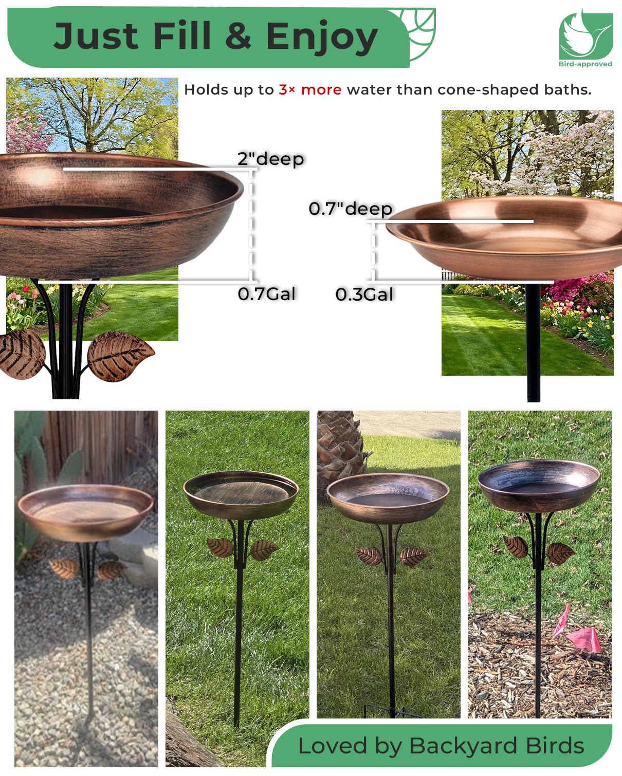 OUISJYER stake and assembly detail demonstrating easy tool-free setup advantage