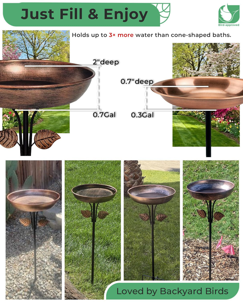 OUISJYER stake and assembly detail demonstrating easy tool-free setup advantage