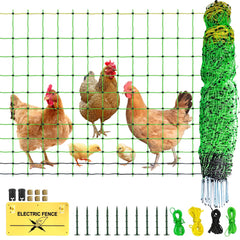 OULUU front packaging showing portable poultry netting protection