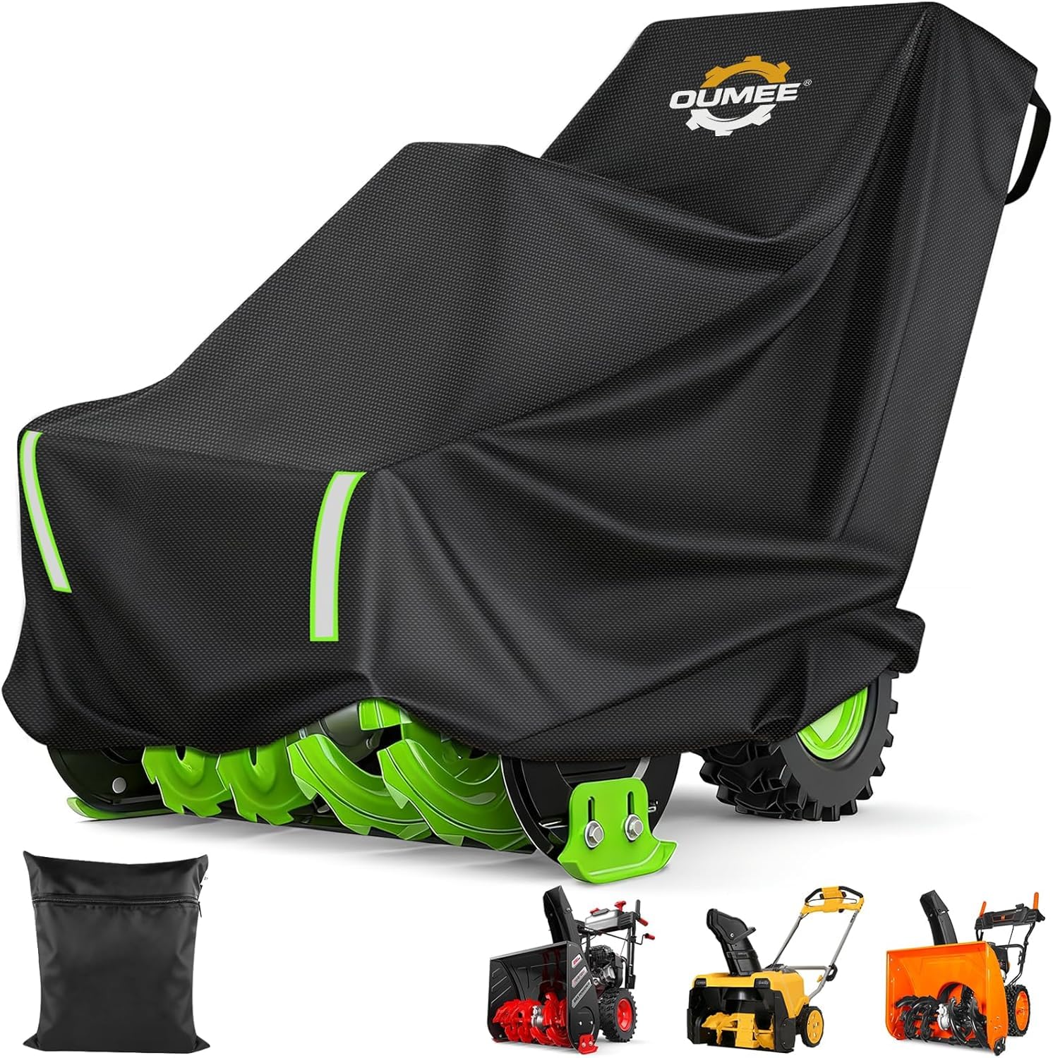 OUMEE folded cover compact in storage for off-season convenience
