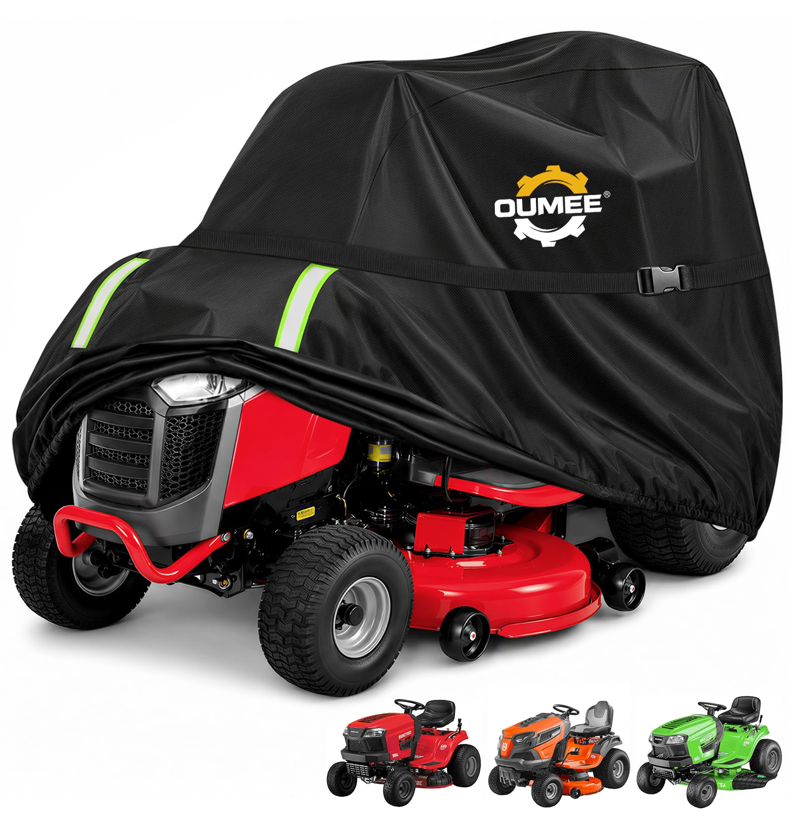 OUMEE front view showing full coverage and weather protection