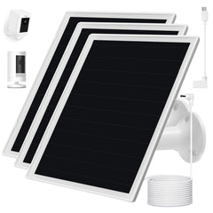 OuOudoit solar panel front view showing clean solar cells for reliable charging