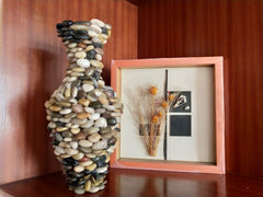 OUPENG pebbles in vase used as decorative filler for home decor