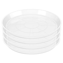 OUPSAUI front view of 16 inch saucer showing full rim and clear finish for protection