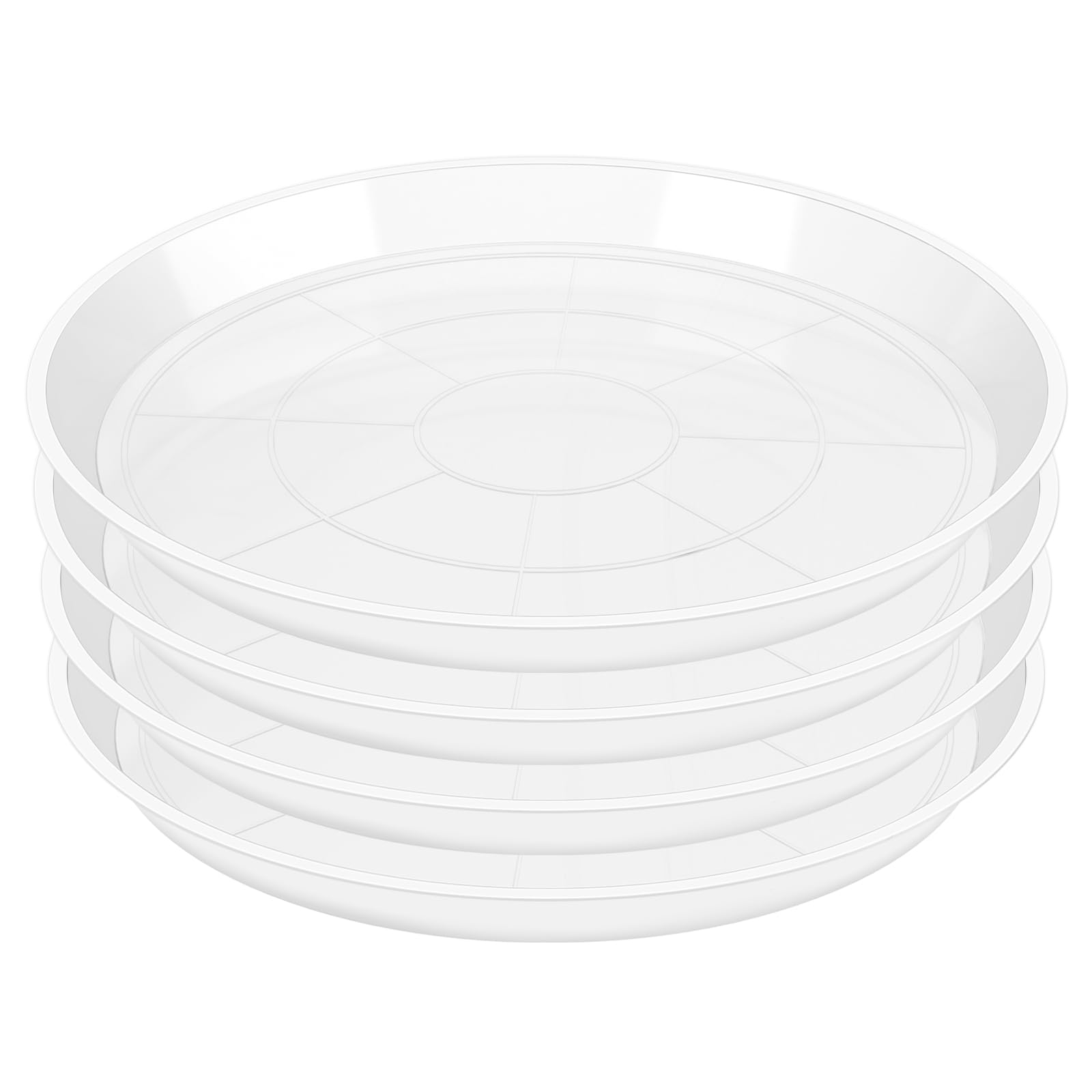 OUPSAUI front view of 20 inch saucer showing stable base and support