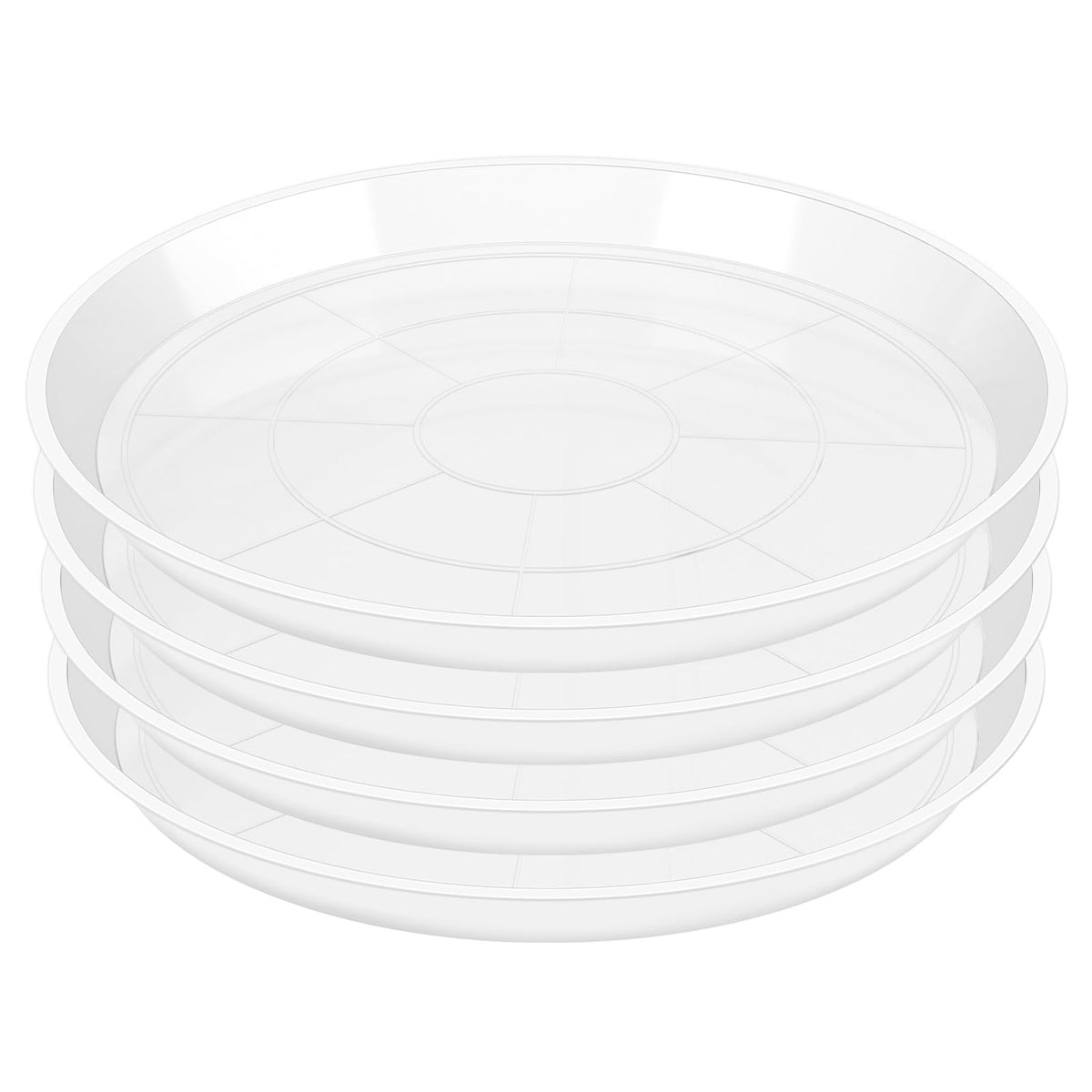 OUPSAUI front view of 20 inch saucer showing stable base and support