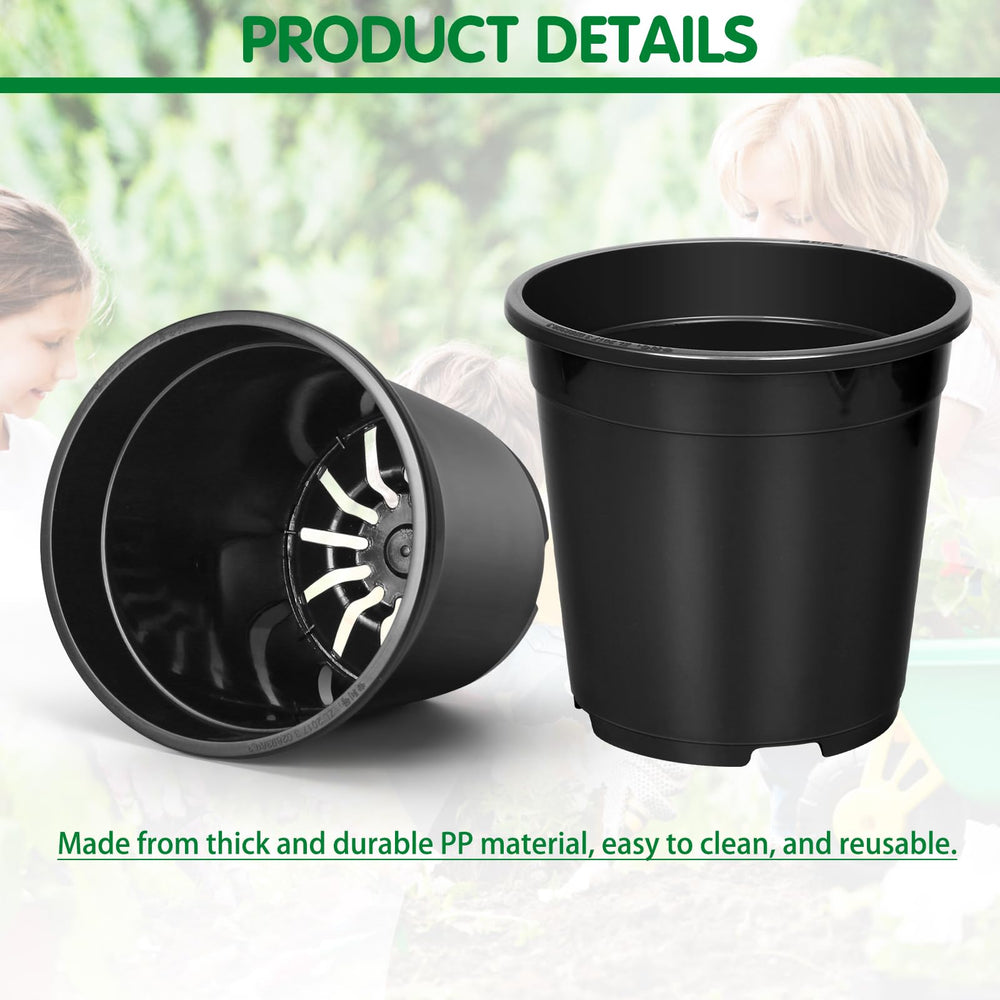 OUPSAUI potted succulent in 3-gallon pot showing healthy drainage performance