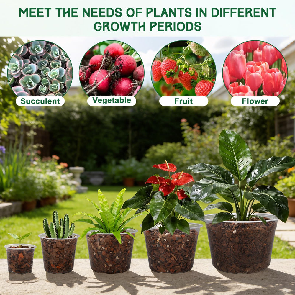 OUPSAUI inner pot inside decorative planter keeping outer pot clean
