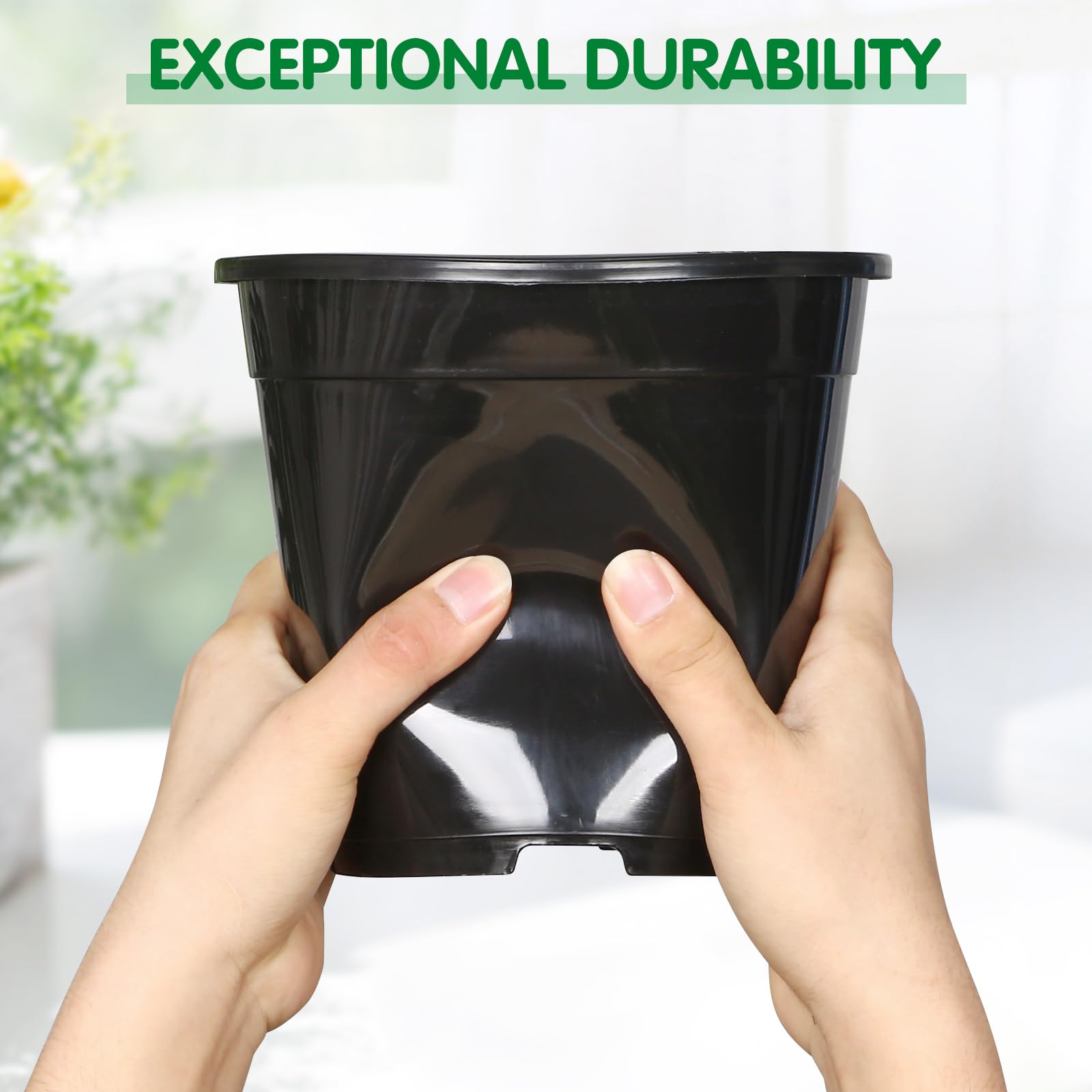 OUPSAUI size comparison lineup showing flexible planting capacity