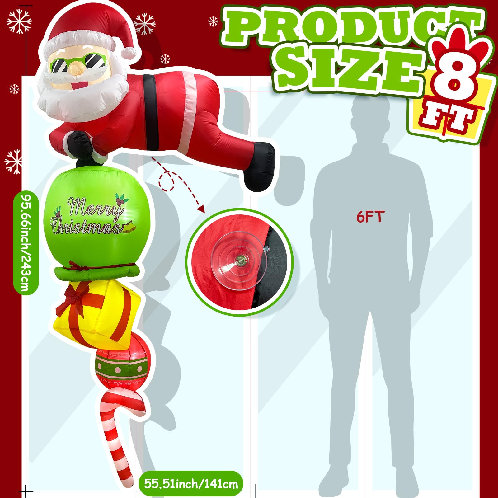 OurWarm folded inflatable in storage bag for compact off-season convenience