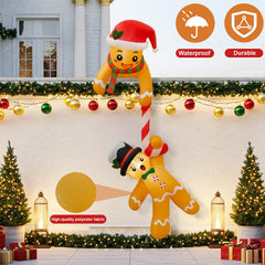 OurWarm LED lights glowing at night for energy-saving festive illumination