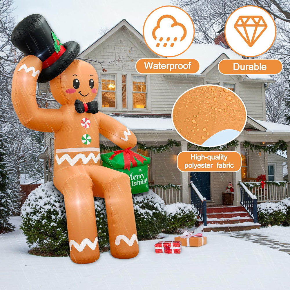 OurWarm fabric and reinforced seam close-up demonstrate durable construction