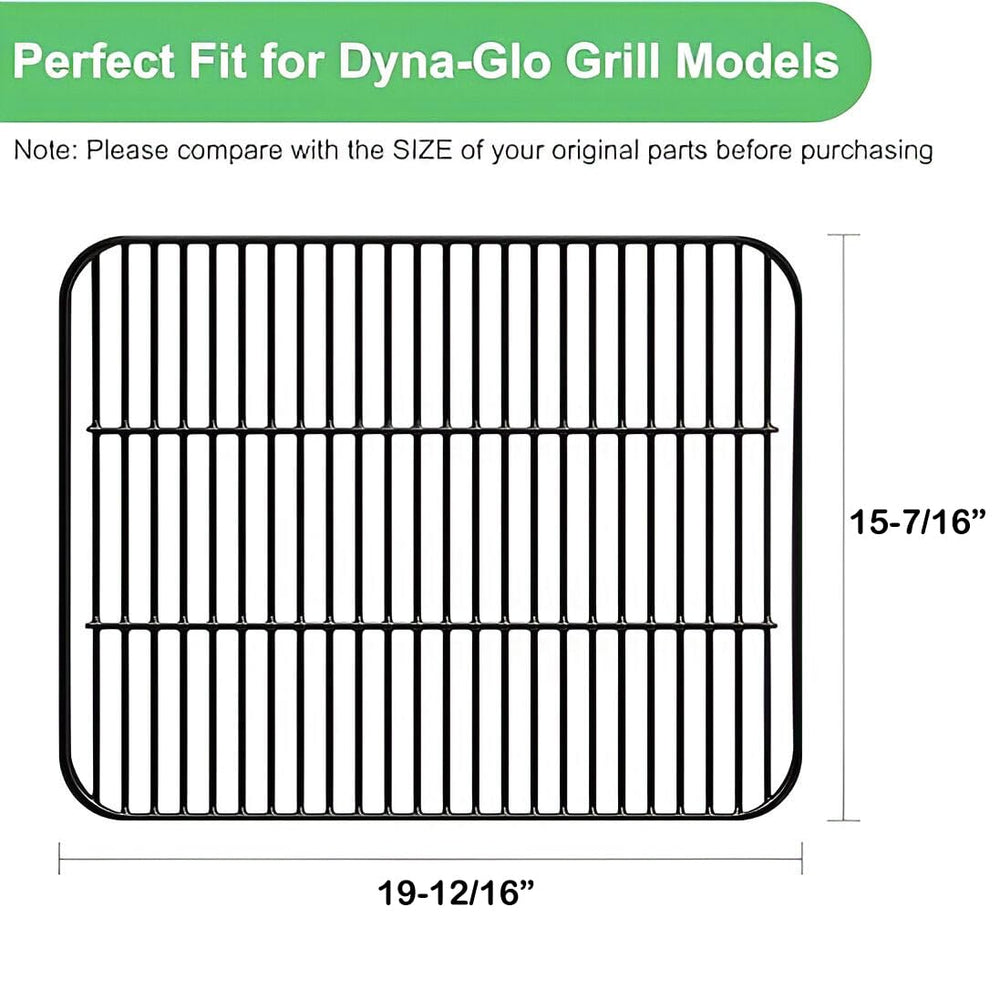 Outdoor Bazaar porcelain coating detail on grid highlighting nonstick benefit and rust protection