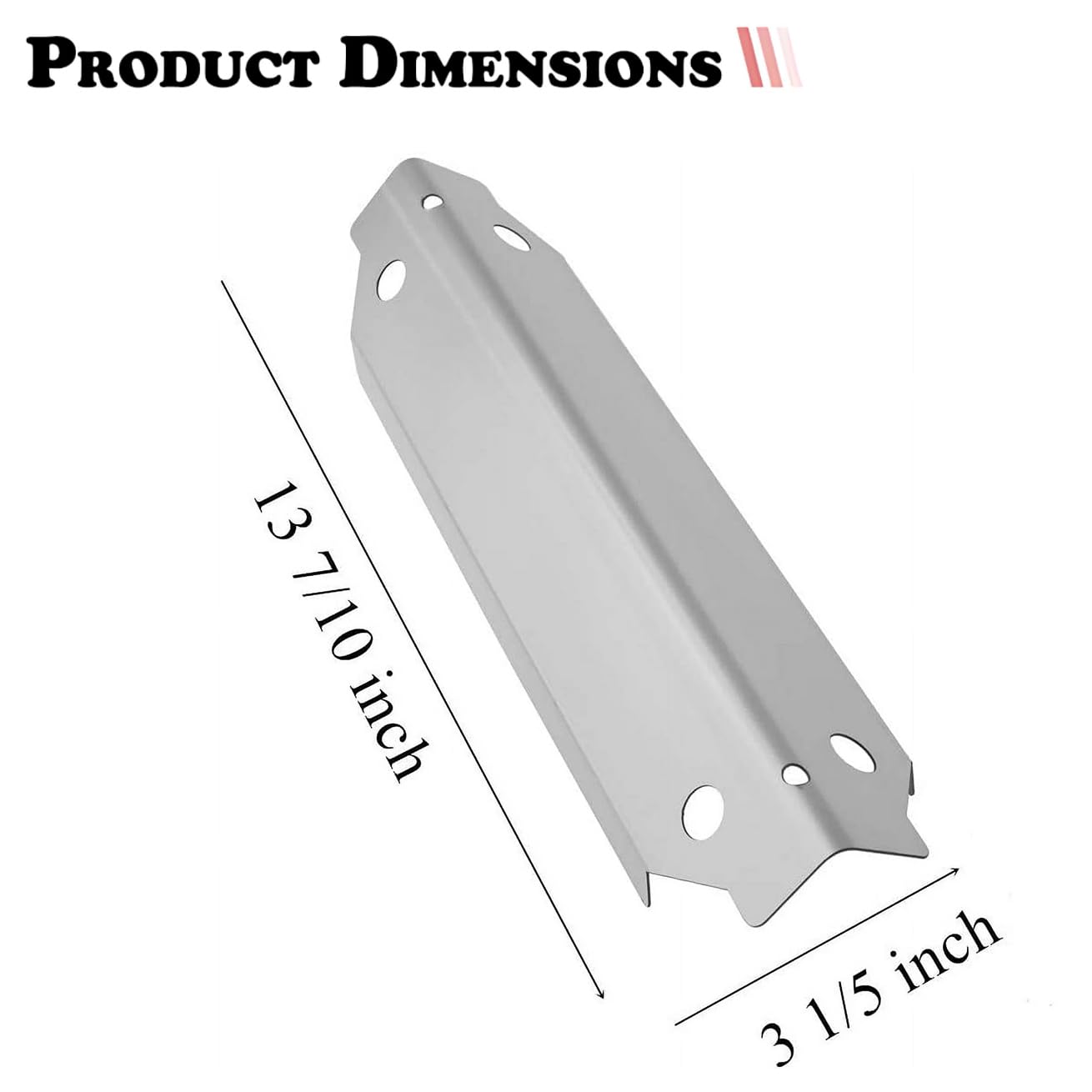 Outdoor Bazaar stainless steel heat plates close-up showing corrosion resistance and even heat