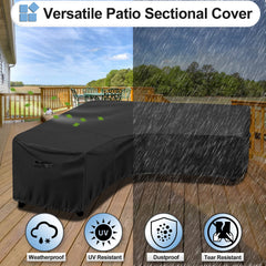 OutdoorLines padded handle ease of installation for quick on and off