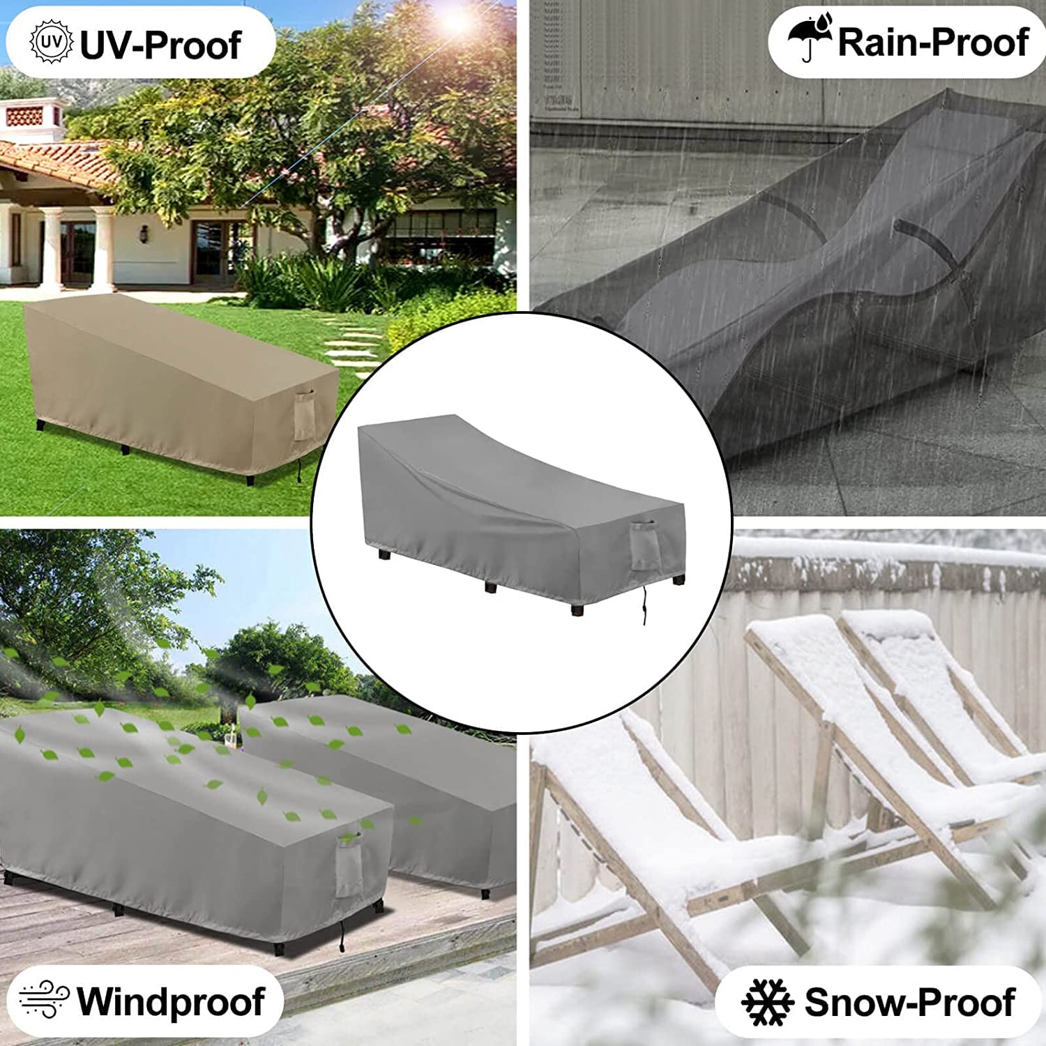 OutdoorLines lifestyle patio setting demonstrating aesthetic match and protection