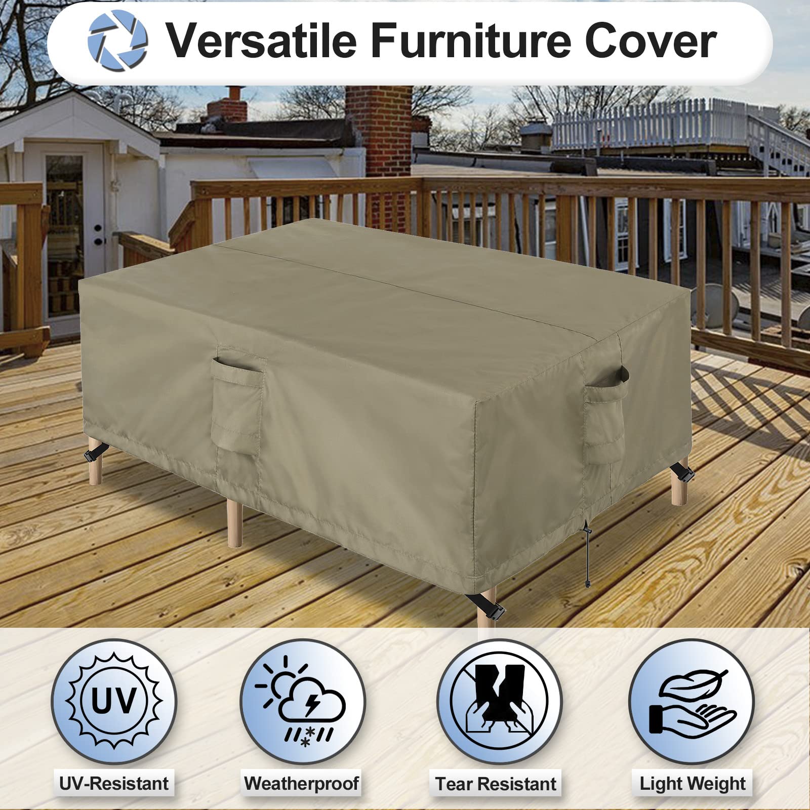OutdoorLines reinforced padded handle detail for easy on and off handling