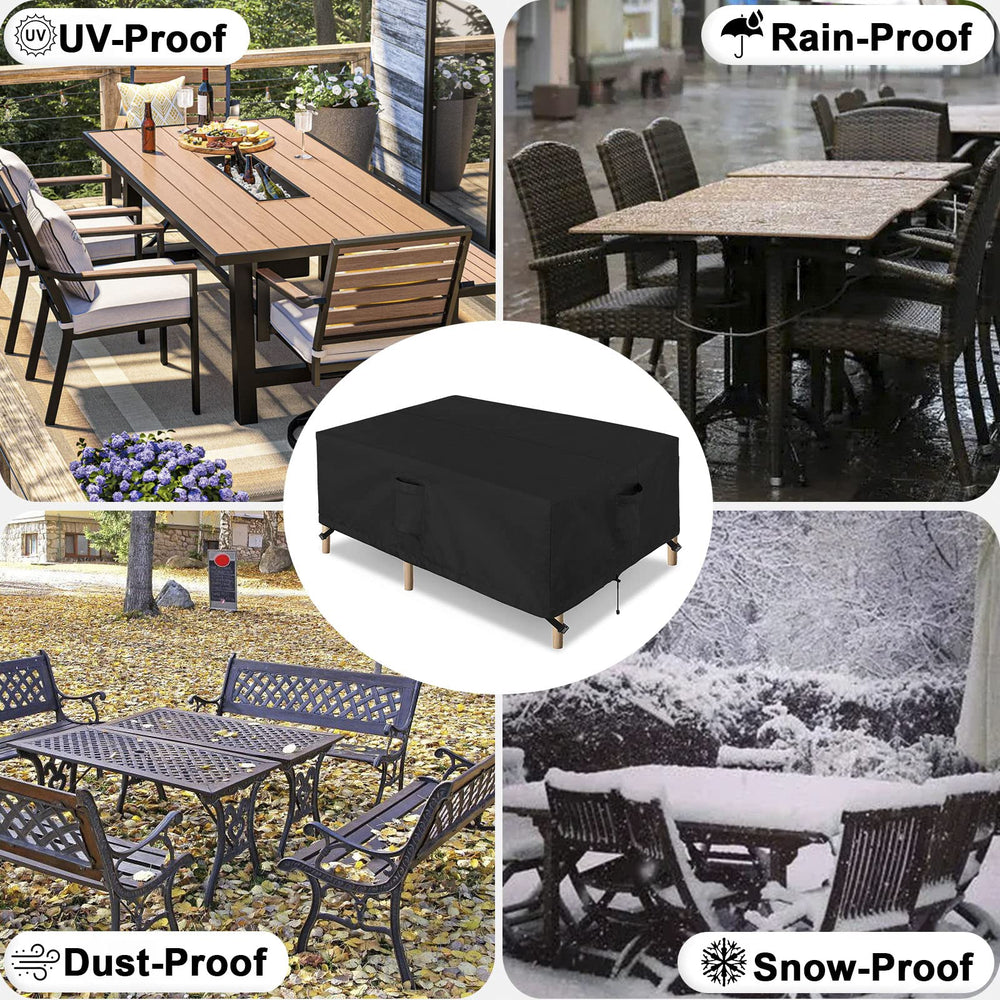 OutdoorLines cover next to chair showing size and fit comparison