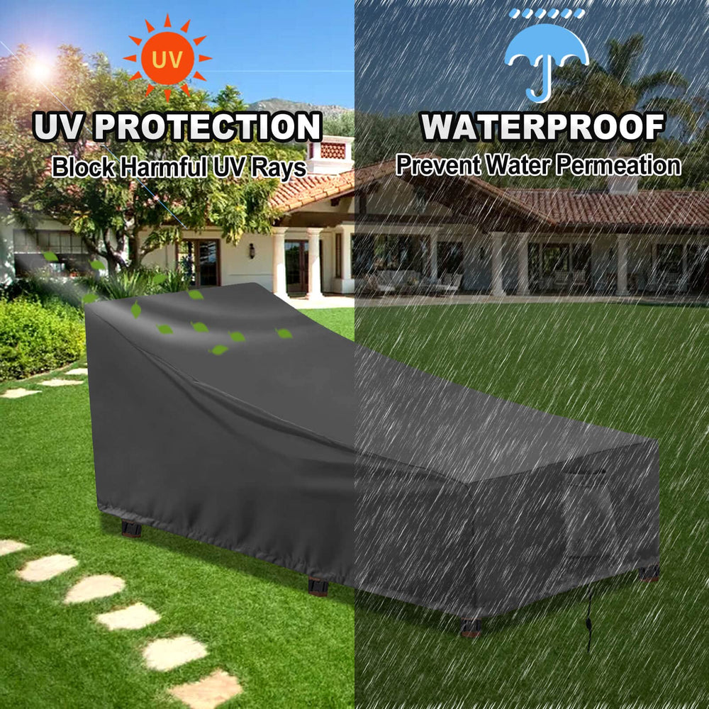 OutdoorLines size scale with measuring tape ensuring correct chaise fit