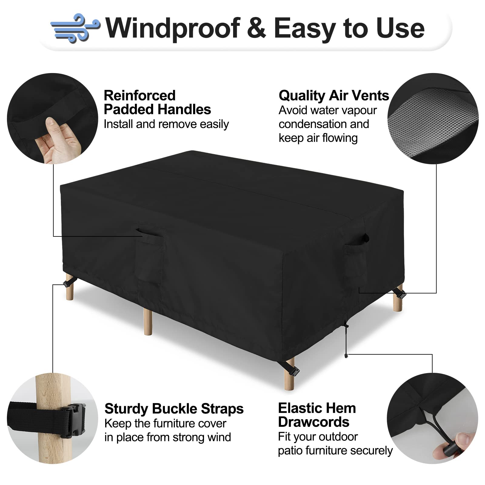 OutdoorLines air vent close-up reducing condensation and mildew
