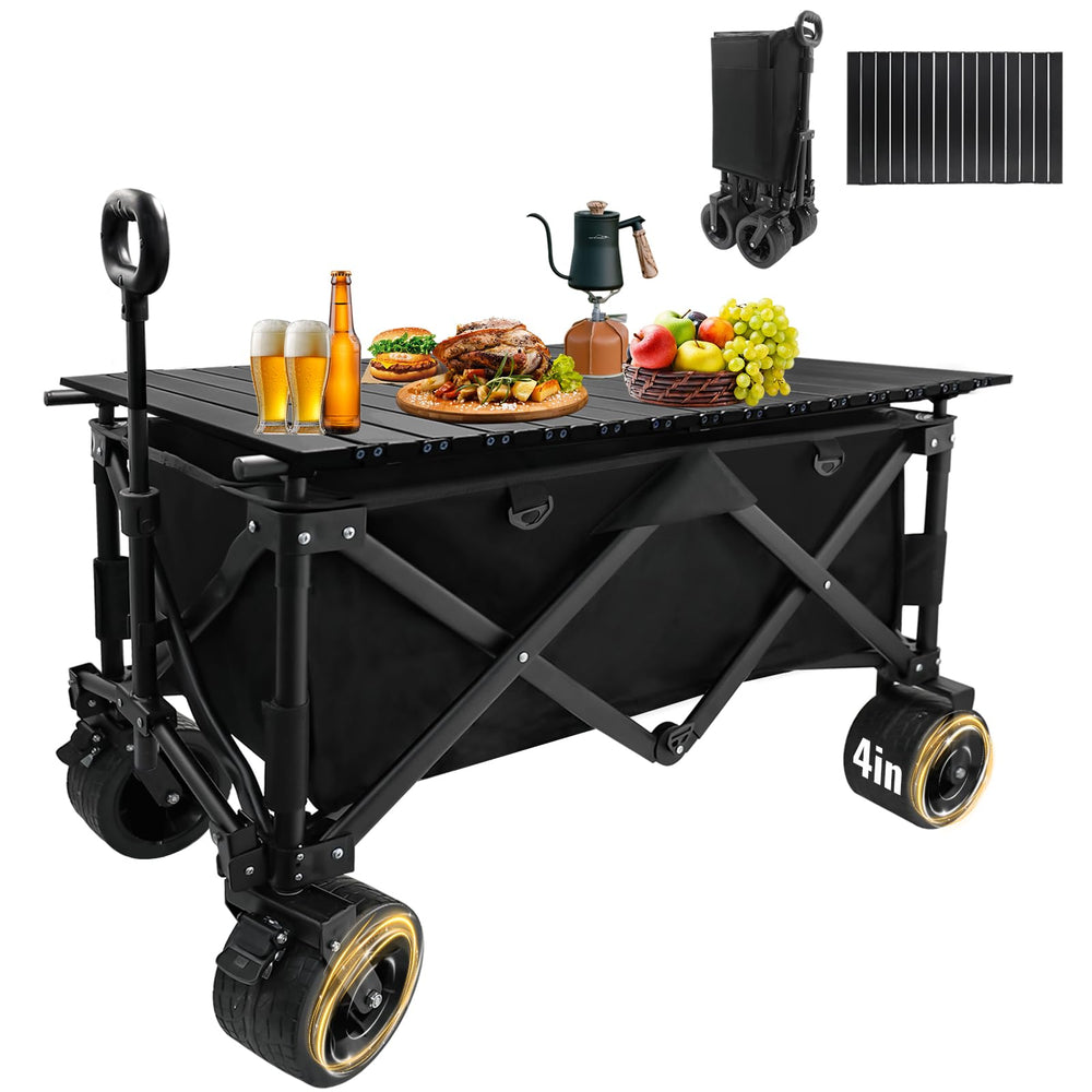 Outdopia wagon front view showing overall design and portability