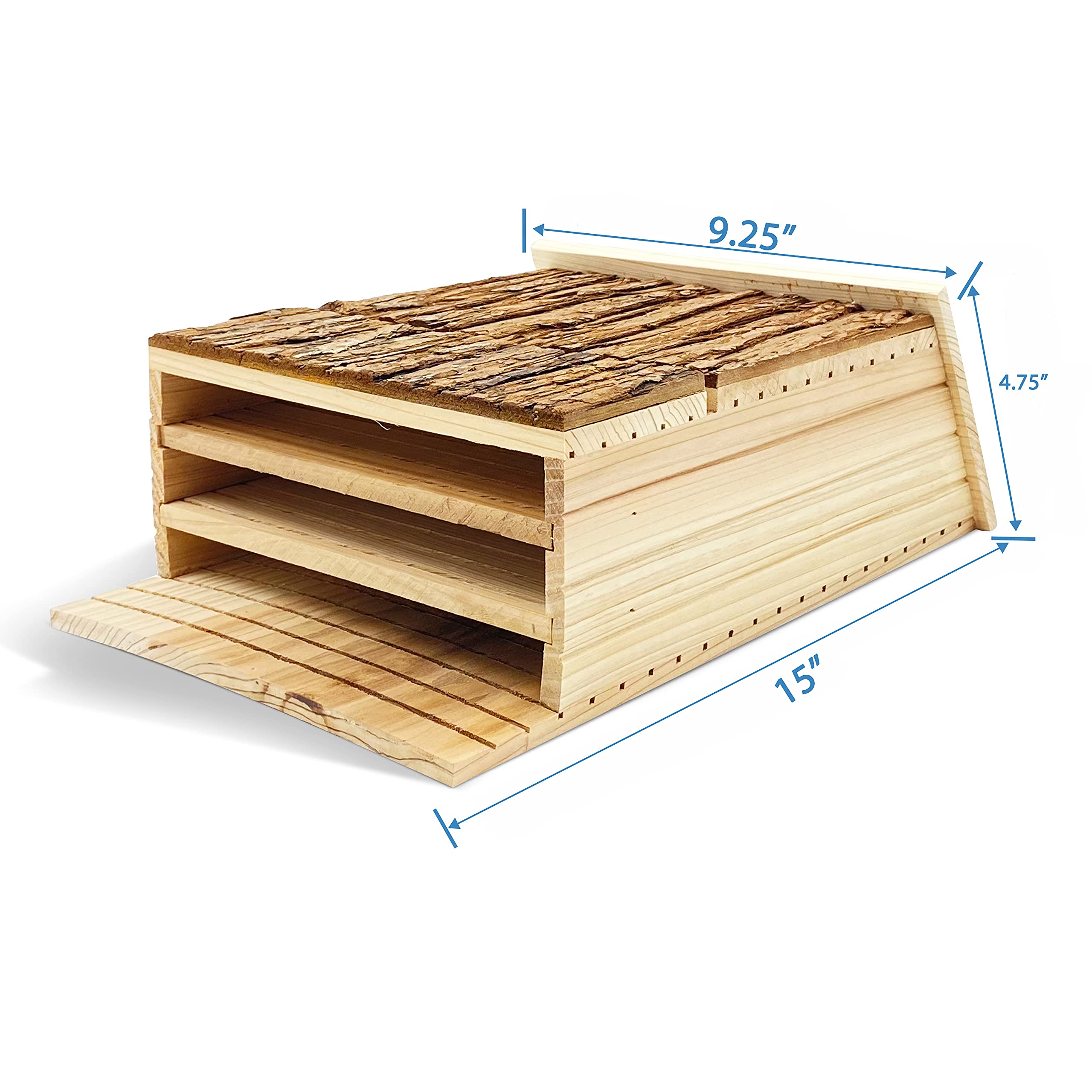 Outer Trails three-chamber interior grooves increasing roosting space