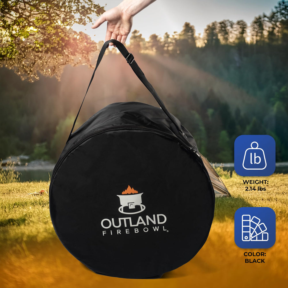 Outland Living bag containing rock debris to keep vehicle clean