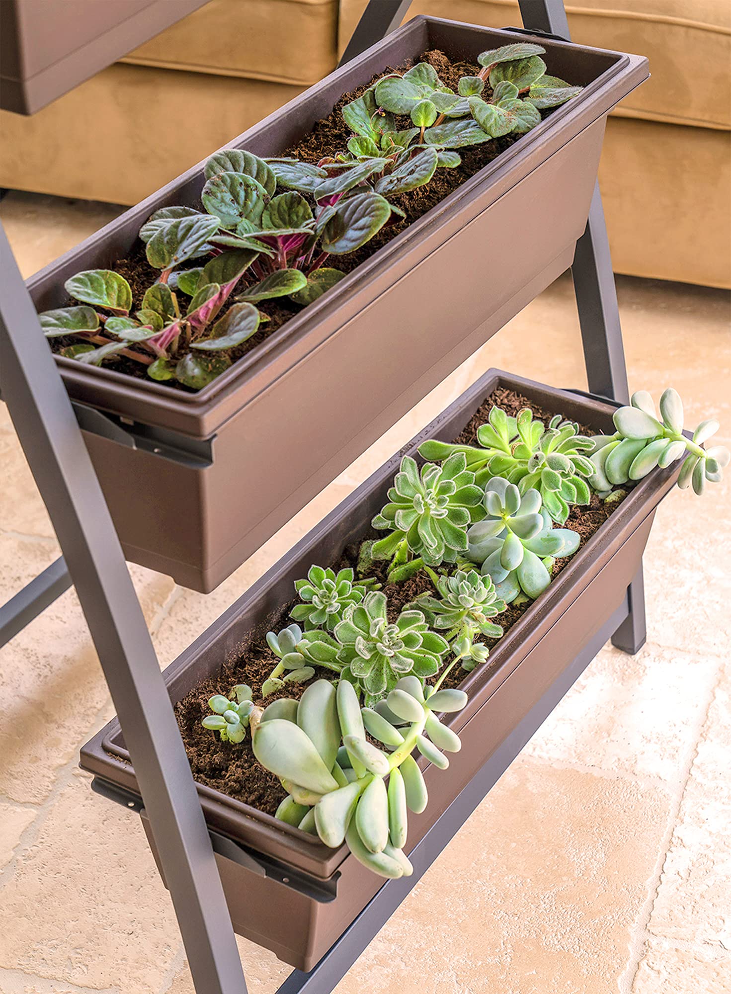 Outland Living assembly layout with hardware and instructions for quick setup benefit