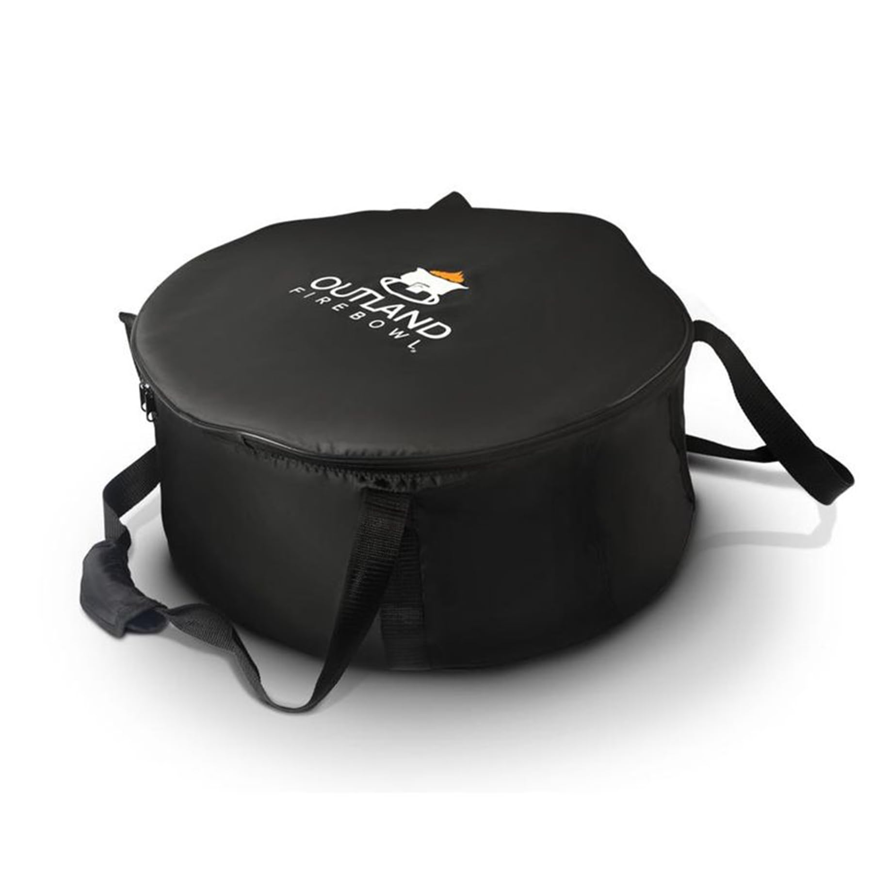 Outland Living front view of carry bag protecting firebowl and preventing debris