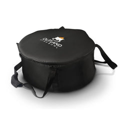 Outland Living front view of carry bag protecting firebowl and preventing debris