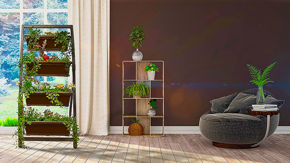 Outland Living frame detail showing elevated support and sturdy construction for ease