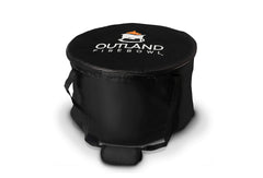 Outland Living carry bag with 19-inch Firebowl inside, snug fit prevents debris spread