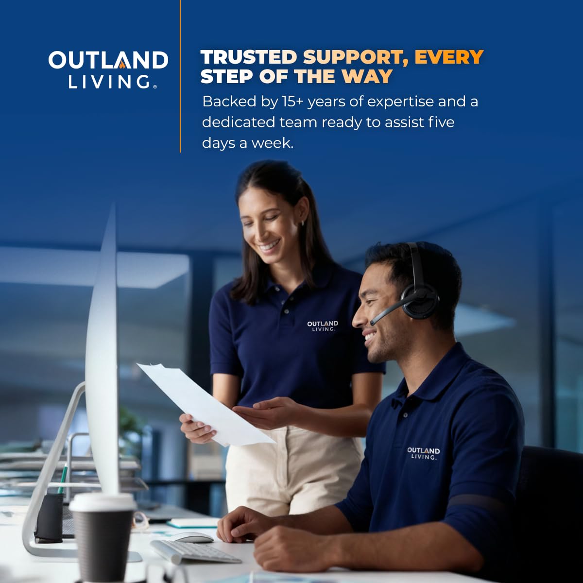 Outland Living packaged ready to travel for easy storage and transport benefit