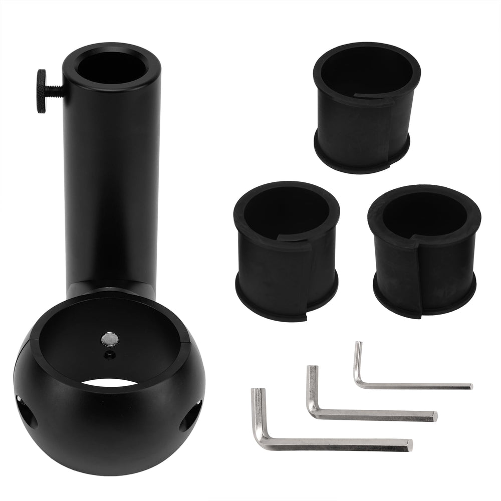 Outopakkle product box with warranty card showing included components and support