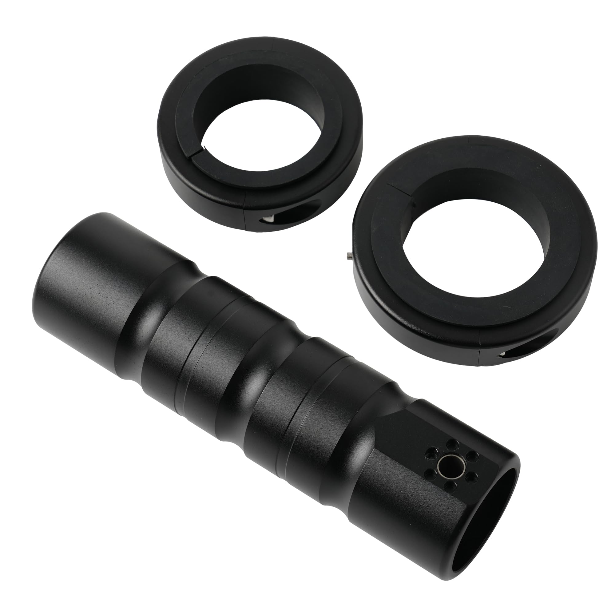 Outopakkle polymer collar detail protecting tube finish and reducing vibration