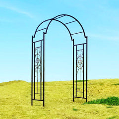 OUTOUR top rods detail showing five horizontal bars for vine training benefit