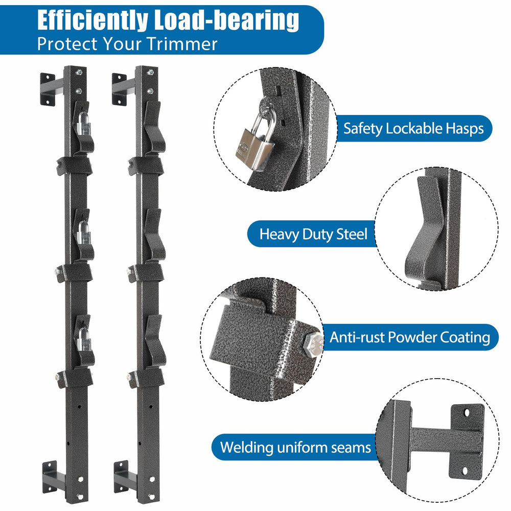 OUTPRIZE close-up of spring-loaded clip showing easy snap-in locking for safety
