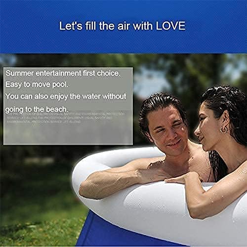 Outraveler folded pool stored compactly showing portability and offseason storage benefit