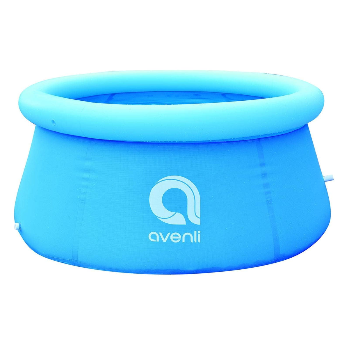 Outraveler front view of inflated pool showing ready-to-use cooling