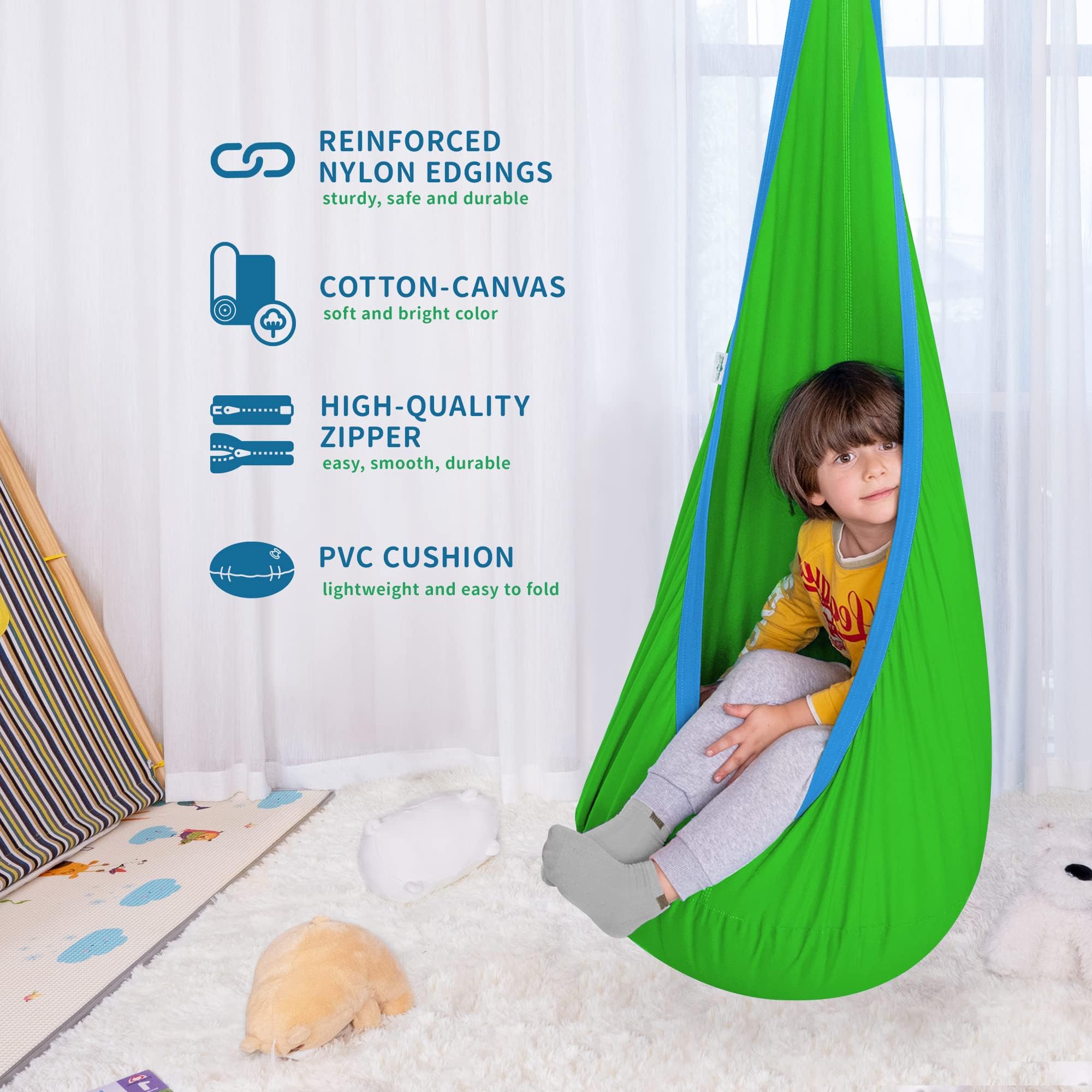 OUTREE interior view with PVC cushion visible, offers dry, mold-resistant comfort