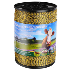 Outtive spool front view showing full 3445ft reel and tidy storage benefit