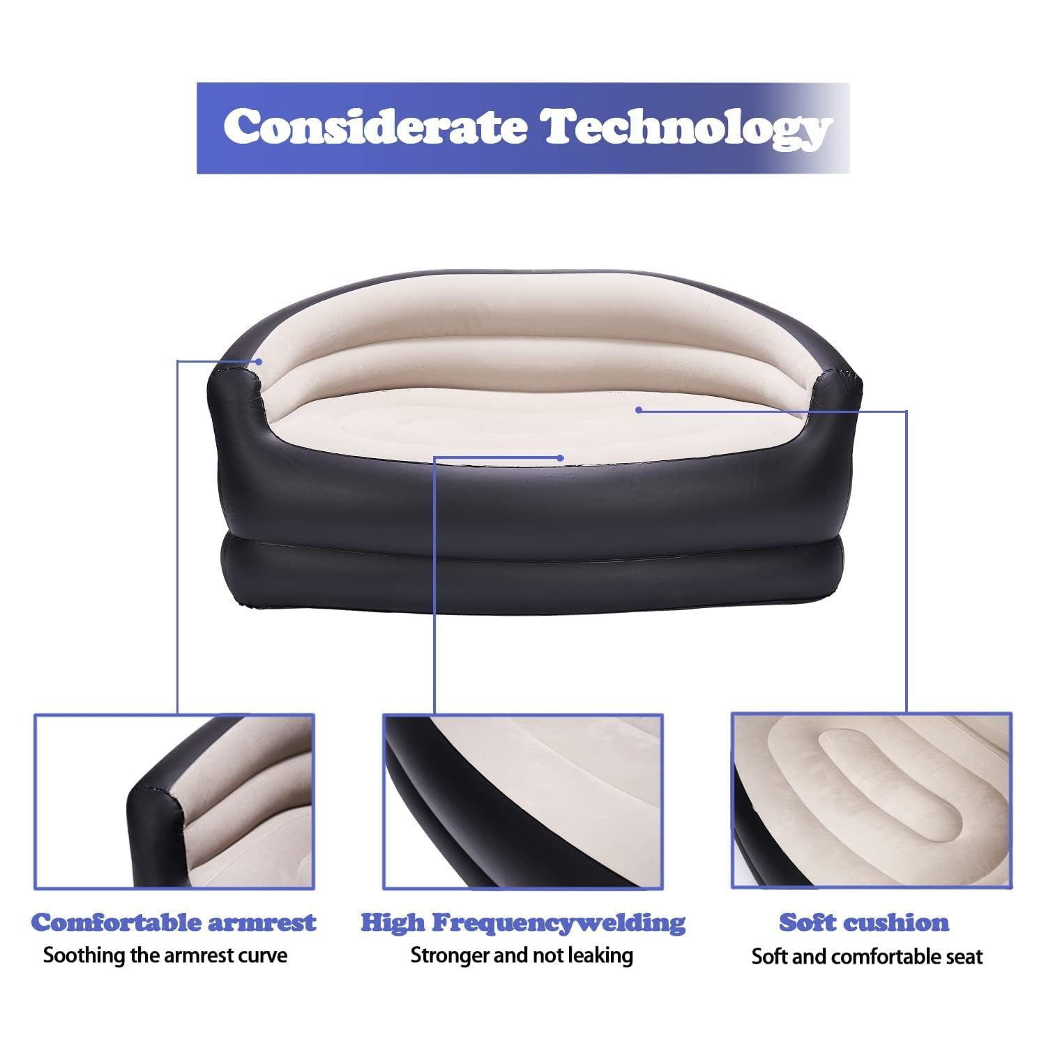 Outraveler being inflated via valve showing fast setup convenience