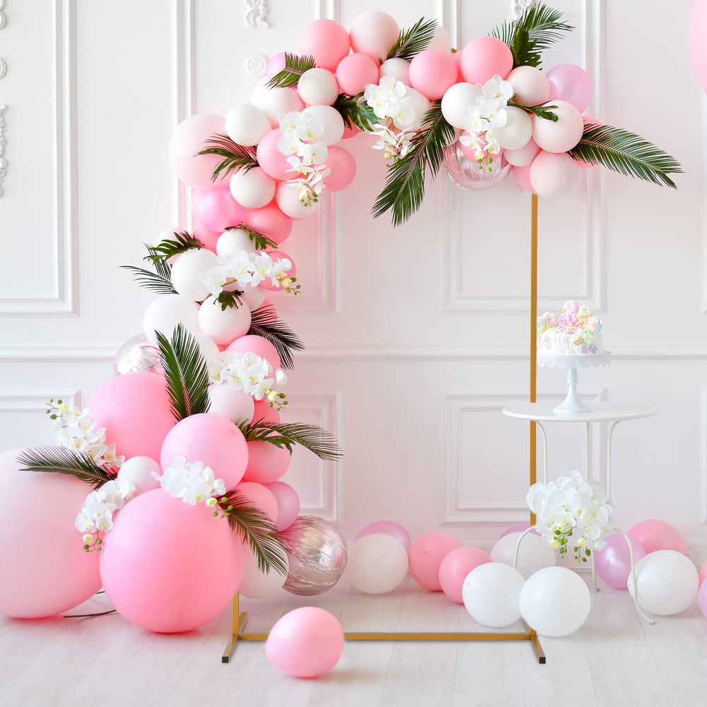 Outvita arch in a wedding scene showing how it elevates ceremony decor and ambiance benefit