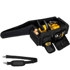 OUUTMEE front view showing bag shape and easy-access pockets for secure transport