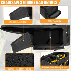 OUUTMEE interior pockets organized for tools, files and spare parts for easy retrieval