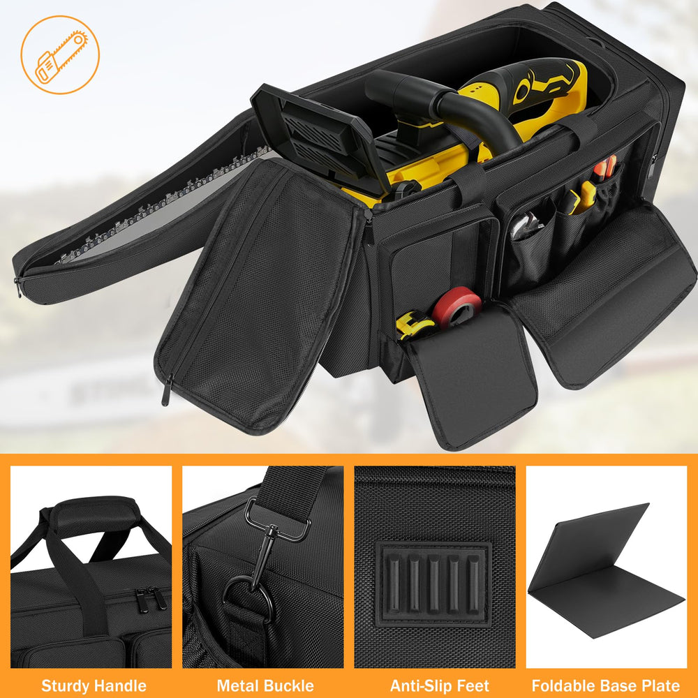 OUUTMEE side pocket holding oil and spare parts for convenient access