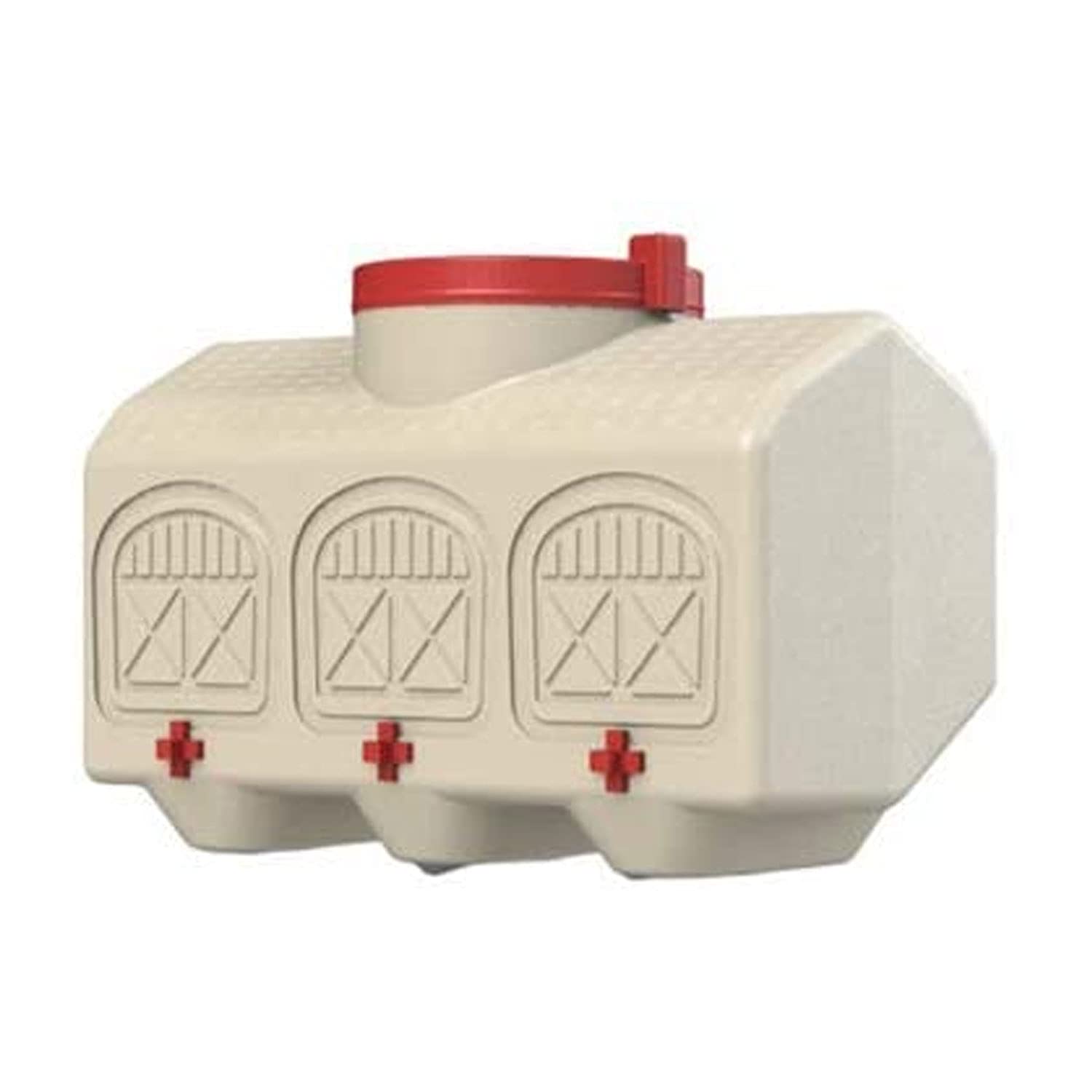 OverEZ Chicken Coop wide-mouth top open for easy refilling and sanitizing benefit convenience