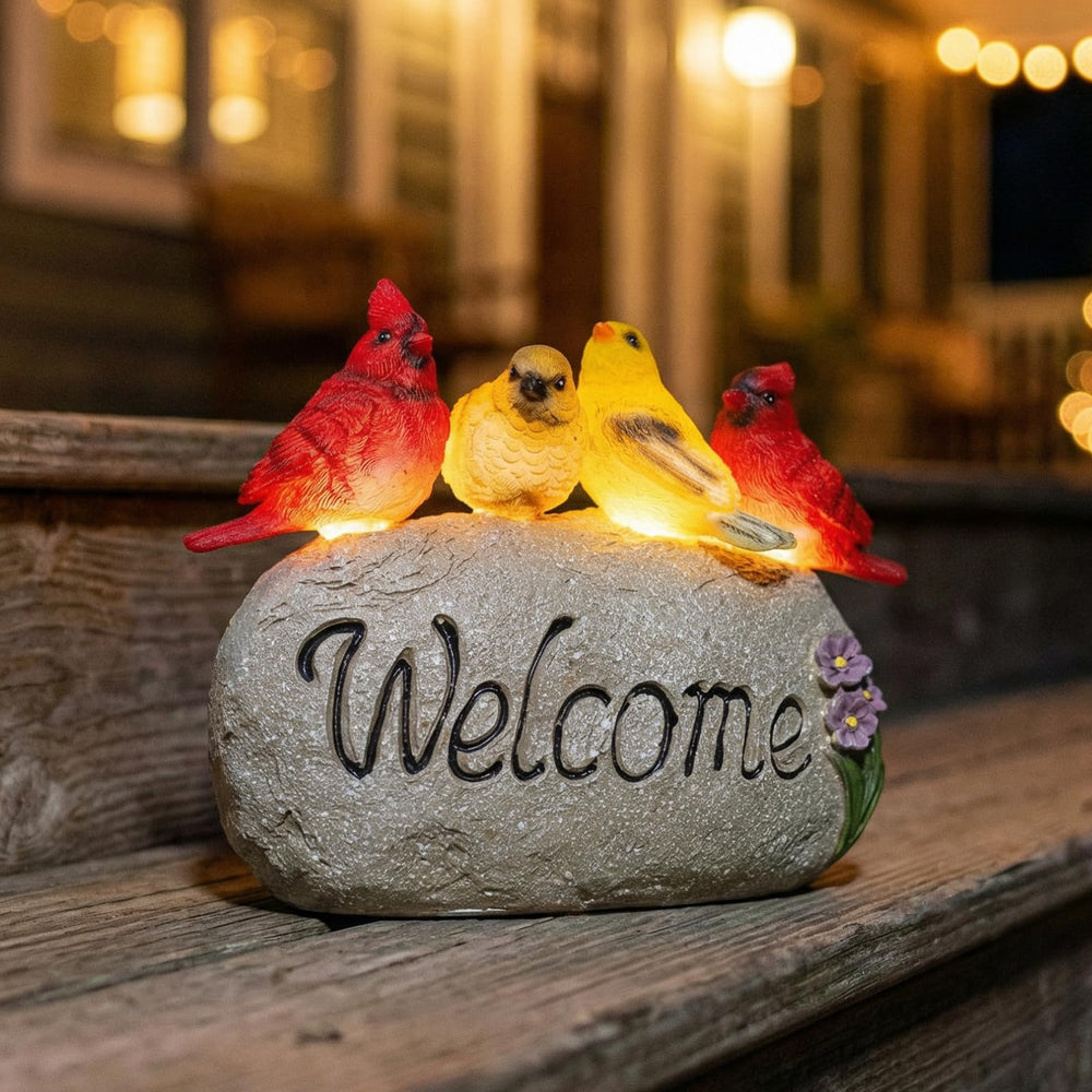Ovewios on patio table lifestyle scene adding cozy outdoor charm